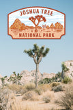 Joshua Tree National Park Sticker, Sticker, Standard Lifewear, Standard Lifewear Standard Lifewear outdoor adventure apparel