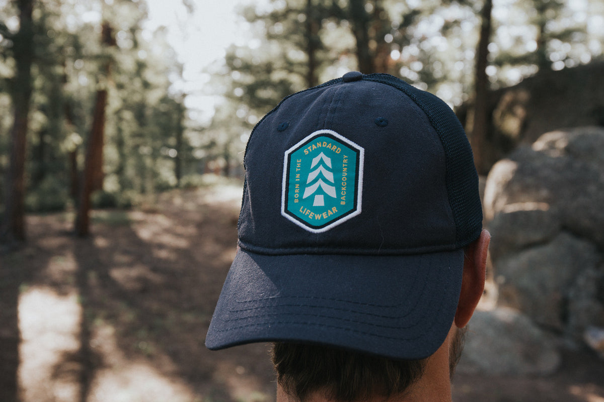 Well Worn Backcountry Hat // Navy Blue