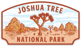 Joshua Tree National Park Sticker, Sticker, Standard Lifewear, Standard Lifewear Standard Lifewear outdoor adventure apparel