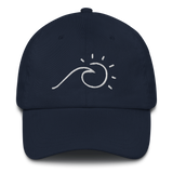Wave & Sun Dad Hat
