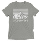 Wilderness Mountains Tri-blend Tee