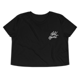 Wild Heart Embroidered Crop Top // Black, Women's Embroidered Crop Top, Standard Lifewear, Standard Lifewear Standard Lifewear outdoor adventure apparel