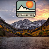 Colorado Sunset Sticker, Sticker, Standard Lifewear, Standard Lifewear Standard Lifewear outdoor adventure apparel