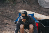 Classic Leather Patch Snapback // Black, Hat, Standard Lifewear, Standard Lifewear Standard Lifewear outdoor adventure apparel