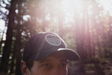 Mountain Waves Hat // Black/Steel Grey, Hat, Standard Lifewear, Standard Lifewear Standard Lifewear outdoor adventure apparel