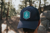 Well Worn Backcountry Hat // Navy Blue, Hat, Standard Lifewear, Standard Lifewear Standard Lifewear outdoor adventure apparel