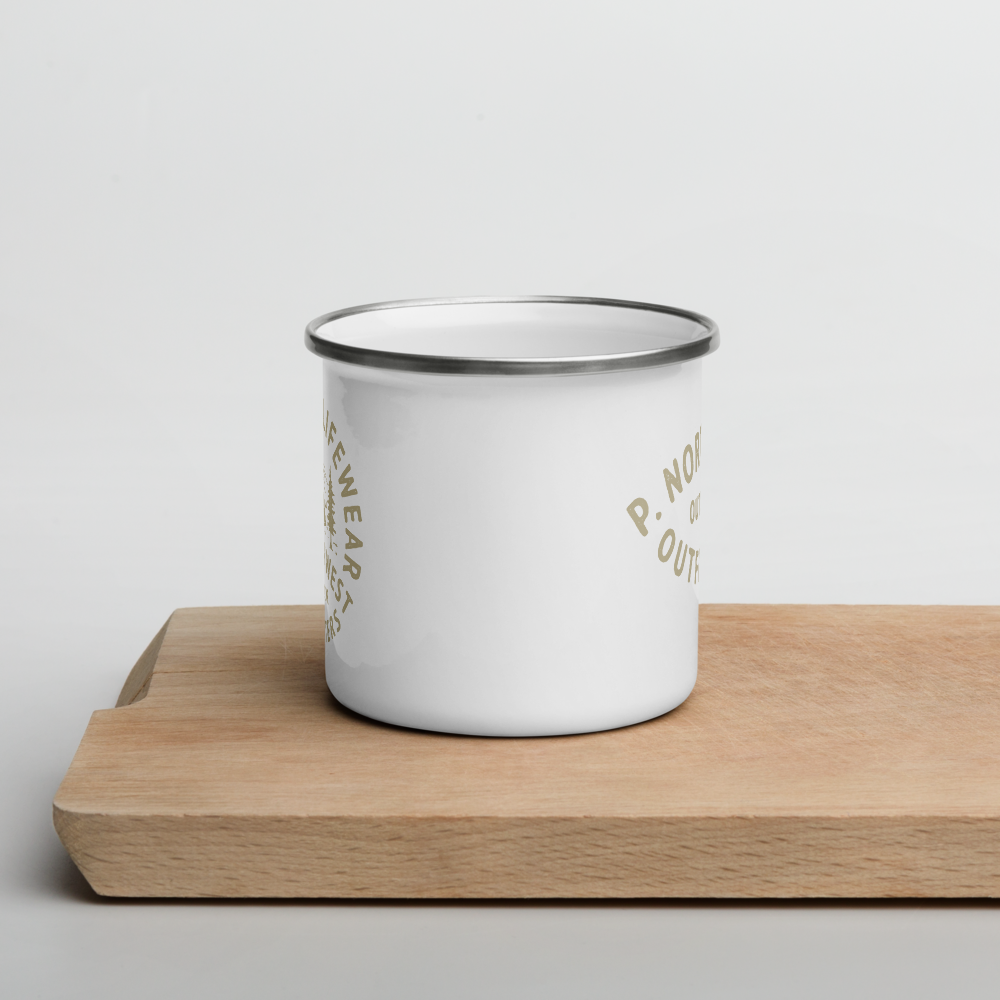 P. Northwest Outfitters Enamel Camp Mug