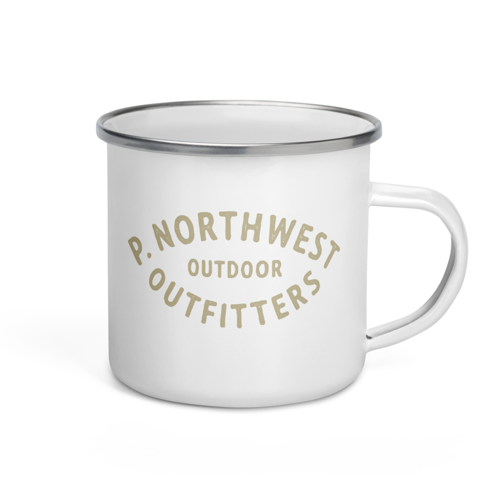 Evergreen Enamel Mug - The Great PNW