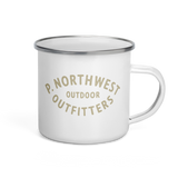 P. Northwest Outfitters Enamel Camp Mug