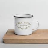 P. Northwest Outfitters Enamel Camp Mug