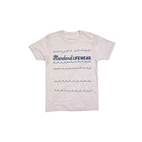 Waves // Oatmeal, T-shirt, Standard Lifewear, Standard Lifewear Standard Lifewear outdoor adventure apparel