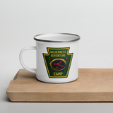 Wilderness Adventure Enamel Camp Mug