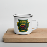 Wilderness Adventure Enamel Camp Mug