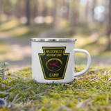 Wilderness Adventure Enamel Camp Mug