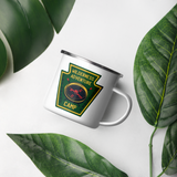 Wilderness Adventure Enamel Camp Mug