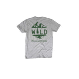 WILD // Grey, T-shirt, Standard Lifewear, Standard Lifewear Standard Lifewear outdoor adventure apparel