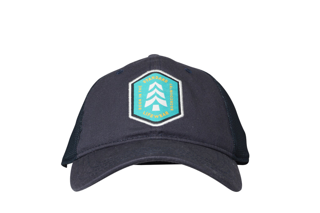 Well Worn Backcountry Hat // Navy Blue, Hat, Standard Lifewear, Standard Lifewear Standard Lifewear outdoor adventure apparel