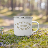 P. Northwest Outfitters Enamel Camp Mug