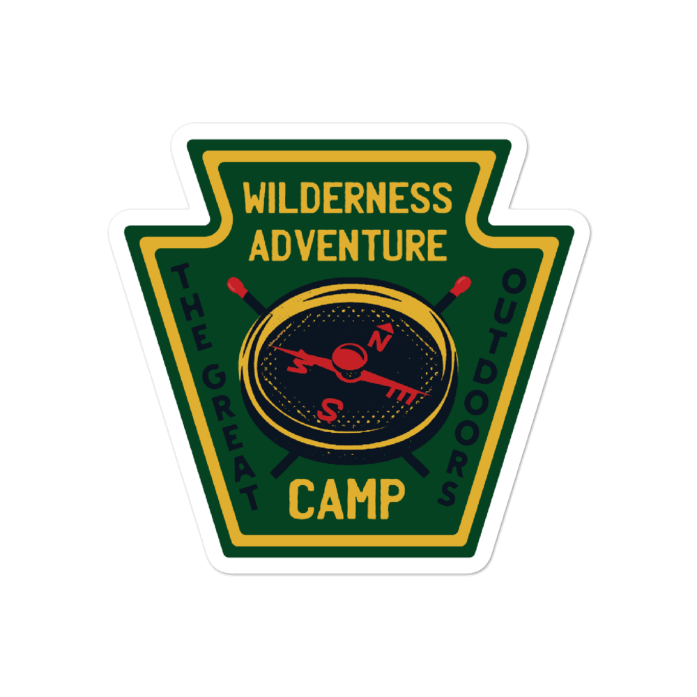 Wilderness Adventure Sticker