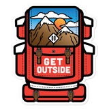 Get Outside Sticker