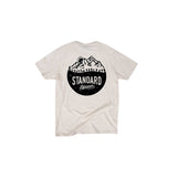 Standard Mountain Range // Natural, T-shirt, Standard Lifewear, Standard Lifewear Standard Lifewear outdoor adventure apparel
